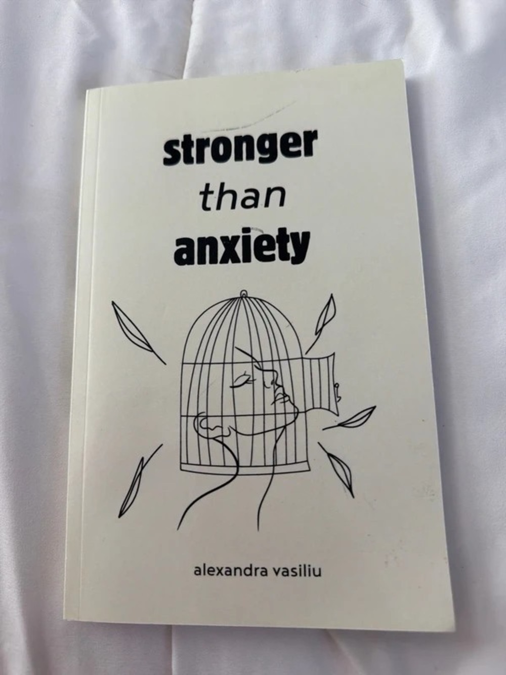 Stronger Than Anxiety Kids Learning Book - White by